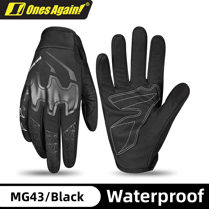Motorcycle Glove Knuckle - ソフトな素材を使用したバイク用グローブ。春、秋、冬に着用可能。防水性、タッチスクリーン対応、指全体を覆うデザイン、滑り止め加工。通勤やバイクでの移動に最適。