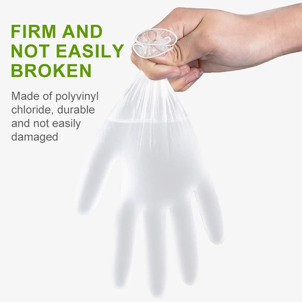 使い捨ての滑り止めラテックス手袋,透明,酸,安全,食品グレー - Latex Disposable Glove のレビューと価格
