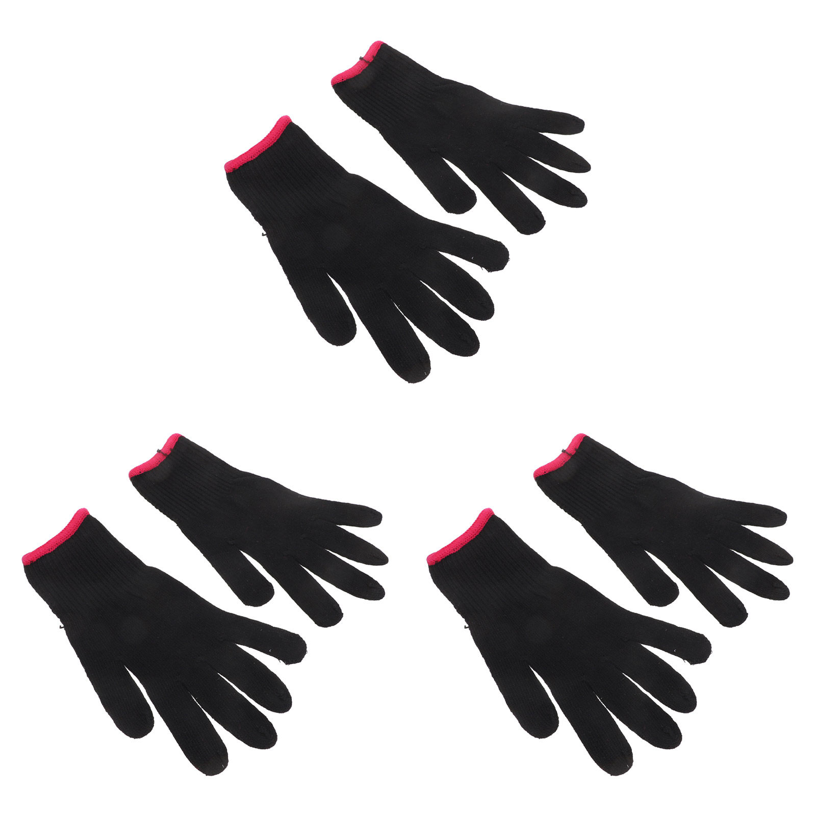 6個入り、耐熱性ヘアスタイリンググローブ。伸縮性があり、繰り - Heat Resistant Glove のレビューと価格